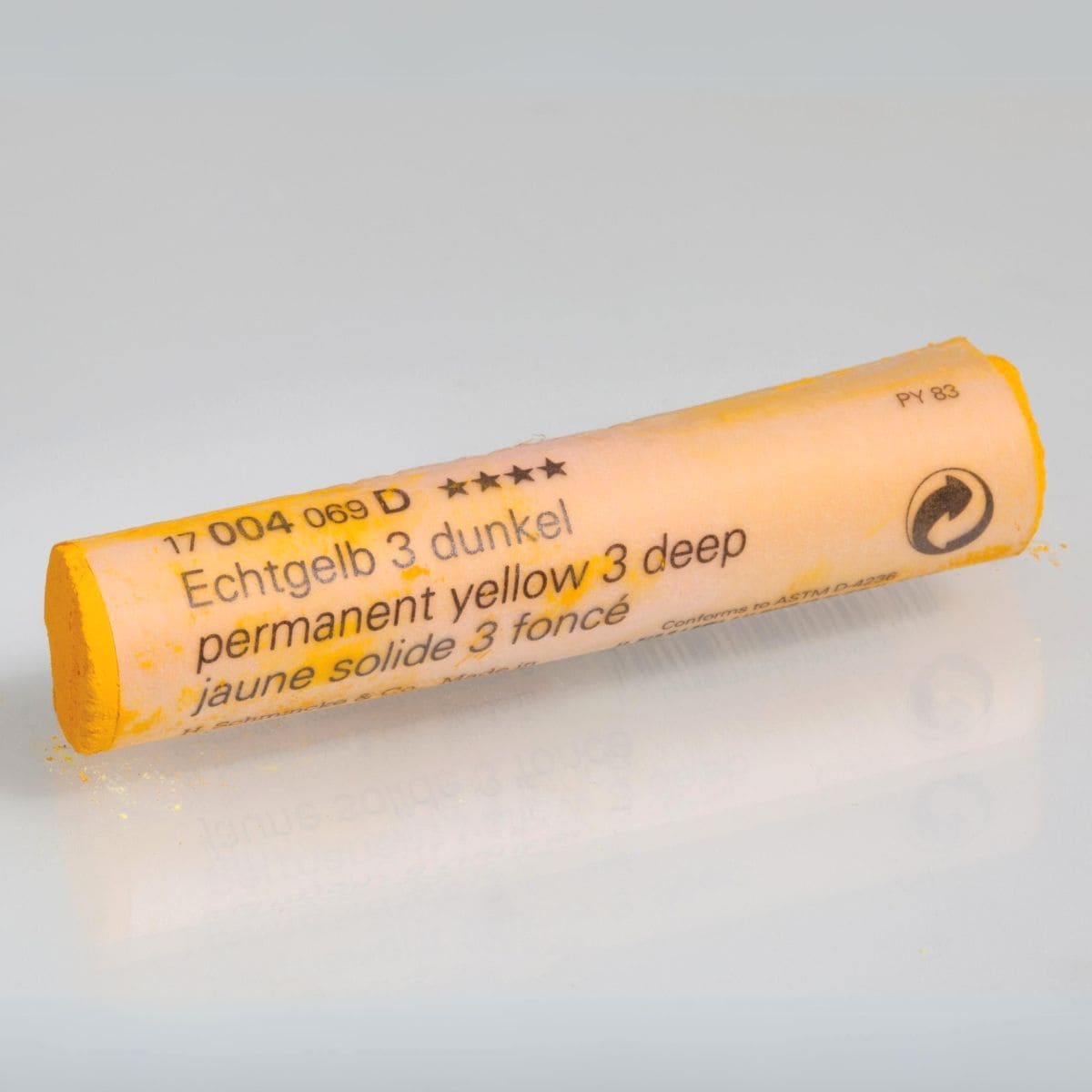 Pastel Seco Schmincke Extra Soft 004 D Permanent Yellow 3 Deep